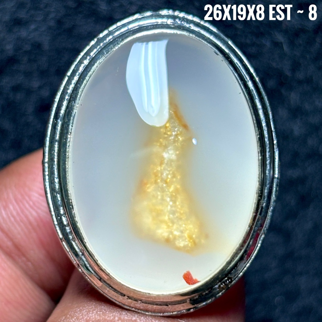 NATURAL BATU AKIK BATURAJA MOTIF KERIS