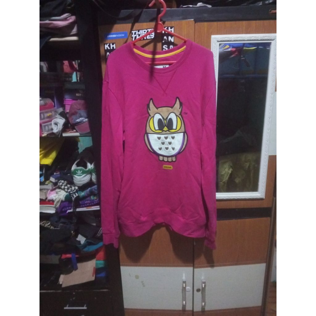CREWNECK PANCOAT ART BURUNG HANTU