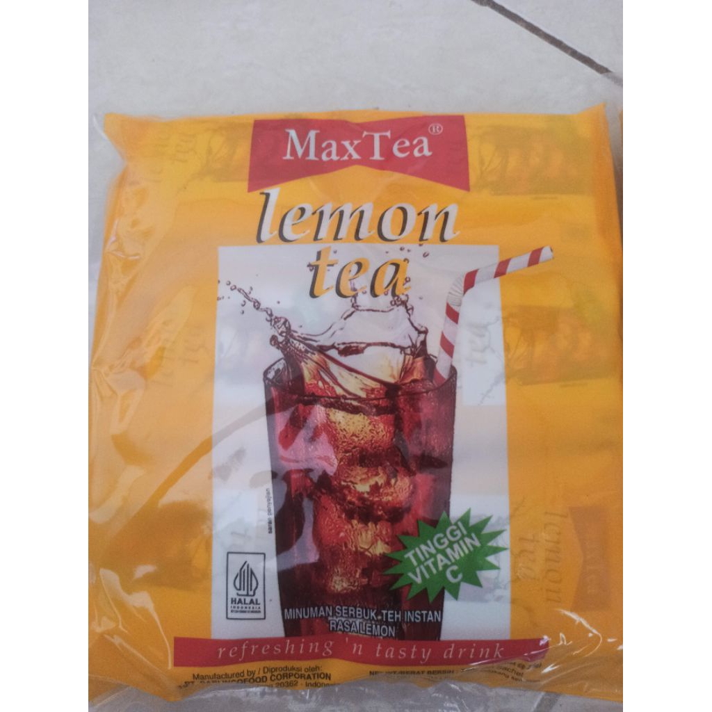 Lemon tea max tea lemon tea 30 sachets