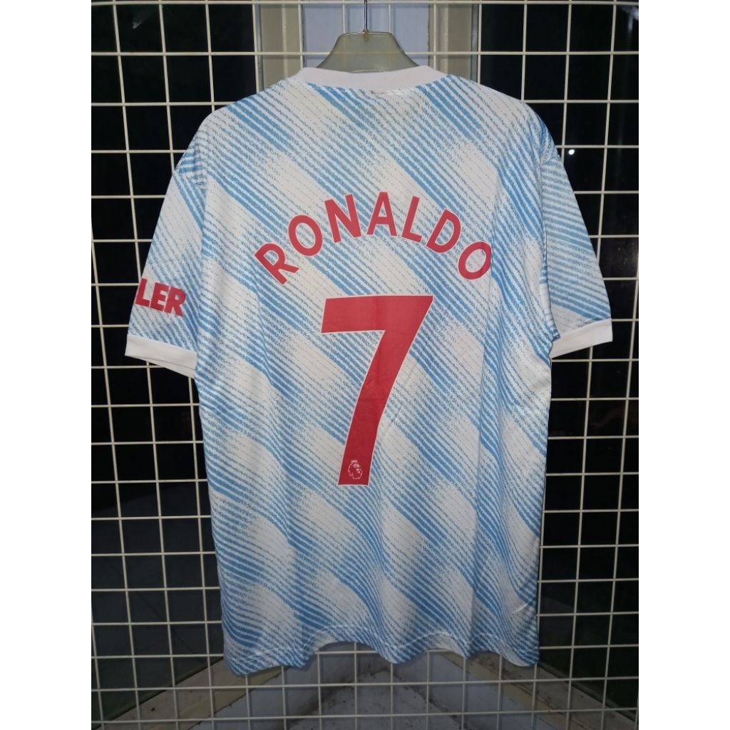 JERSEY MANCHESTER UNITED AWAY 2021/2022 NAMESET RONALDO 7