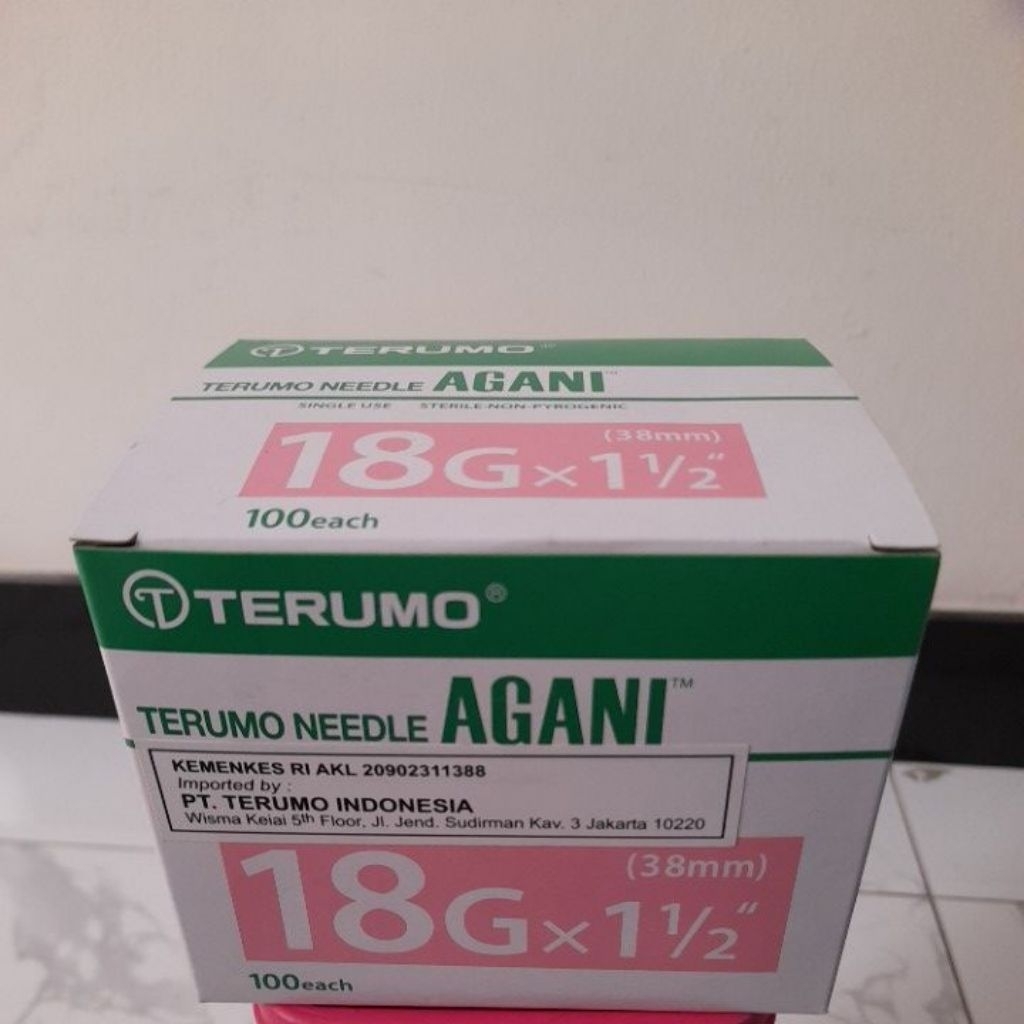 TERUMO NEEDLE AGANI 18G