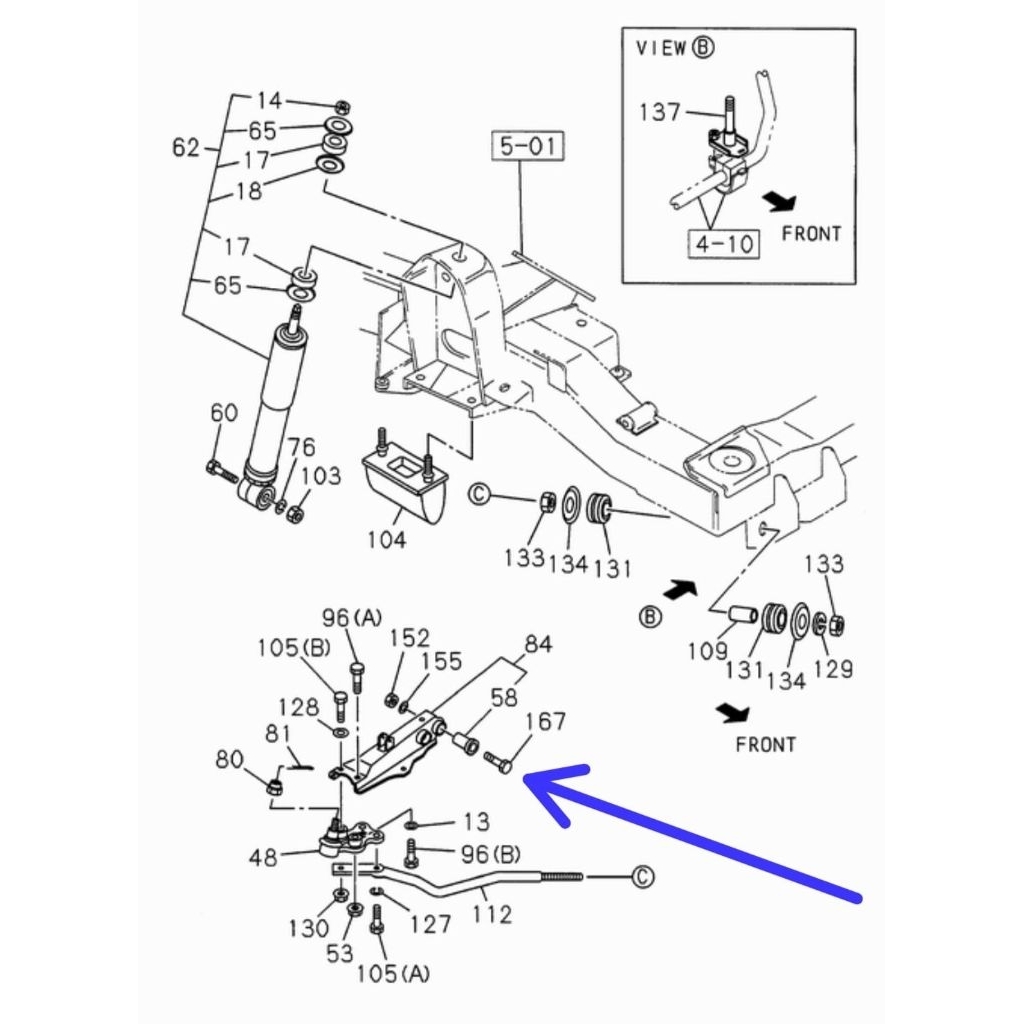 BAUT SAYA BAWAH ISUZU PANTER SEMUA TIPE PANTER
