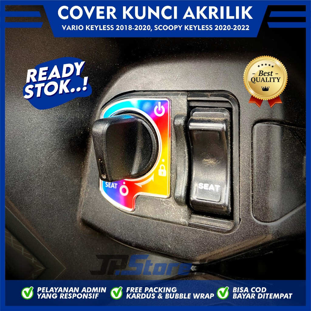 Cover Kunci Vario New/Scoopy New - Cover Kunci Akrilik Honda Keyless