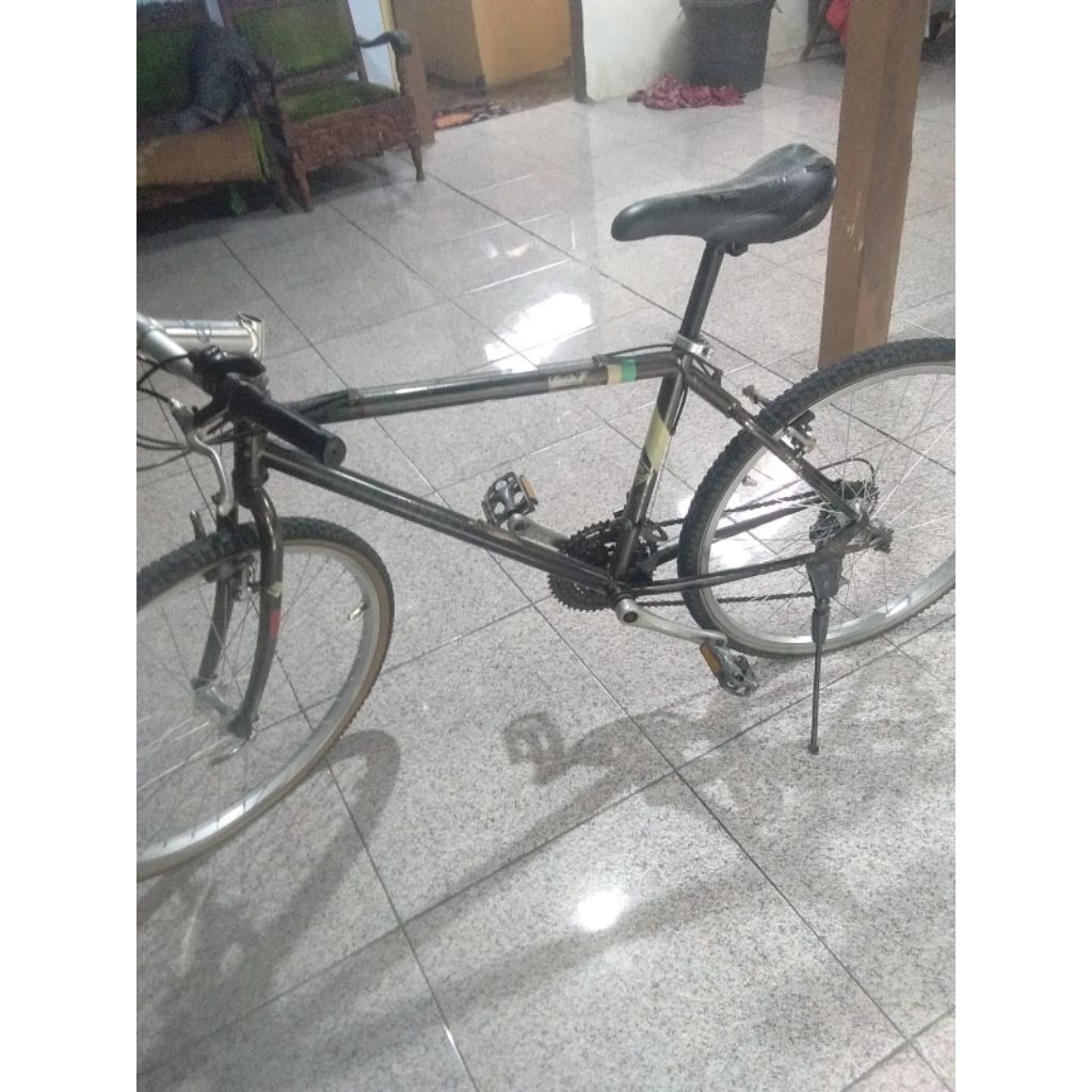 sepeda foremost vintage jadul bahan cromoly roda 26 bekas commuter bike