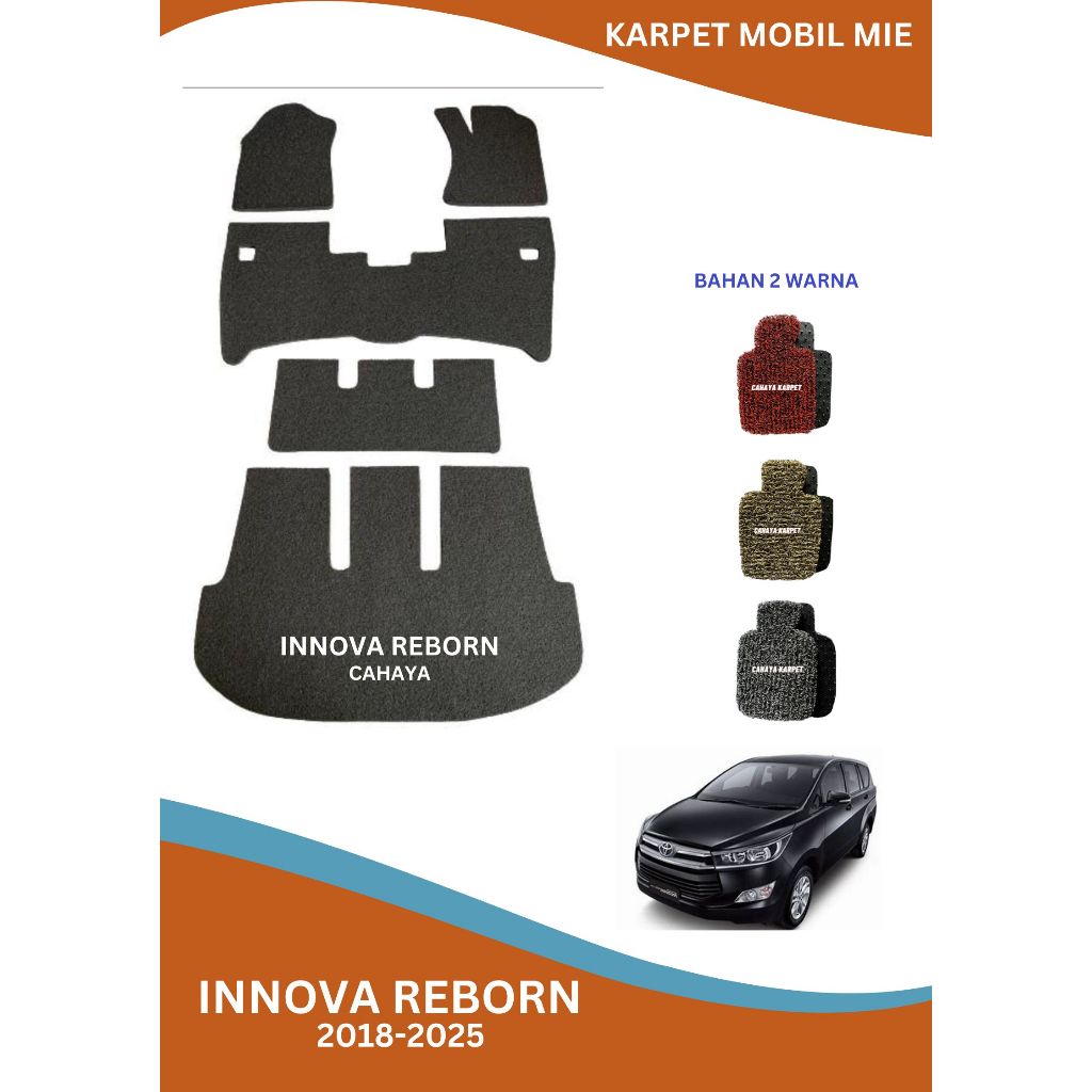 KARPET MOBIL MIE BIHUN PREMIUM INNOVA REBORN/KARPET MIE BIHUN PREMIUM INNOVA REBORN