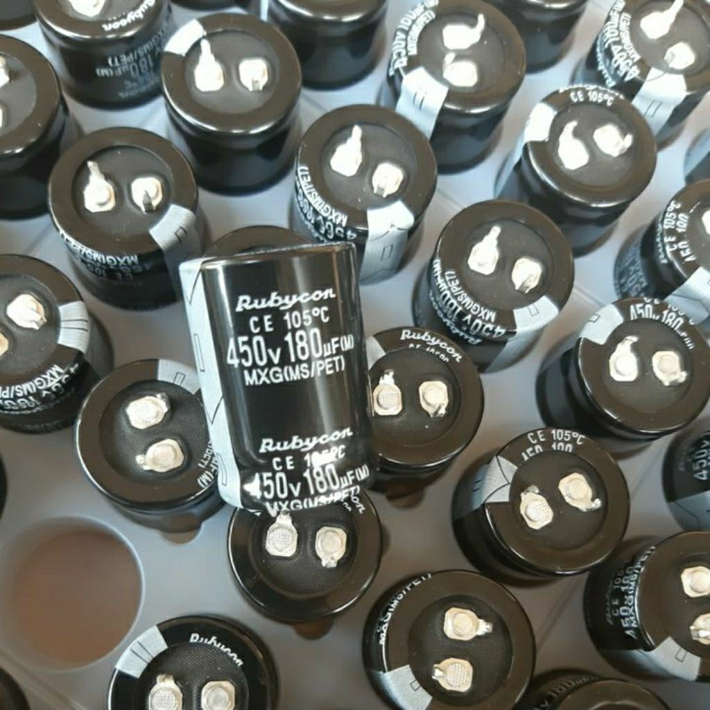 ELKO 180UF 450V RUBYCON PENGGANTI 150UF 450V