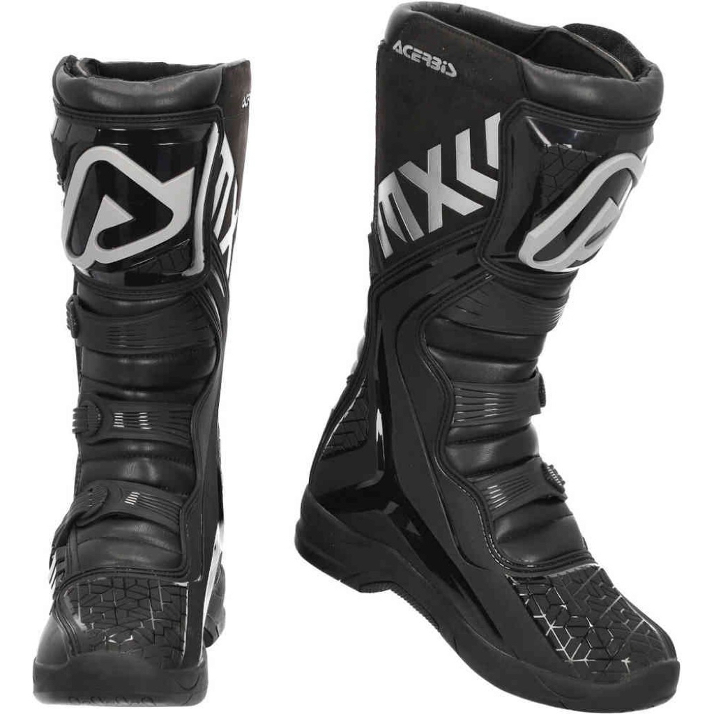 Sepatu Boots Acerbis X-Team Black Boots Acerbis Trail X Team Motocross Hitam Original