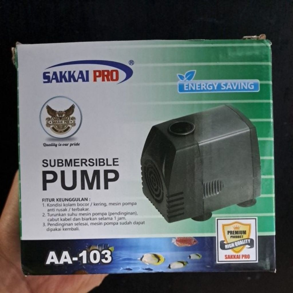 Pompa Sakkai Pro AA-103 / Water Pump Sakkai Pro AA-103 / Mesin Akuarium AA-103