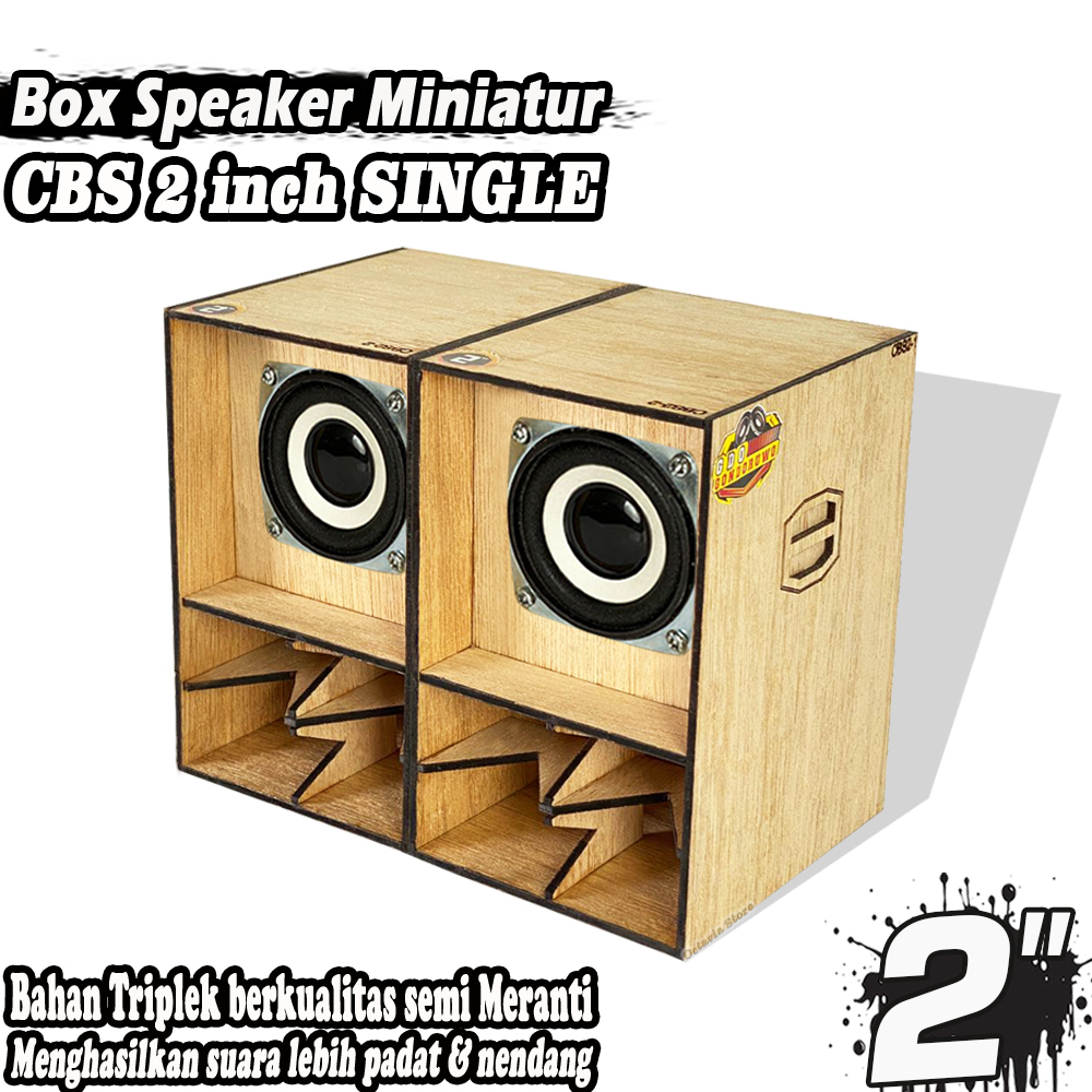 Box Speaker Miniatur CBS 2 INCH