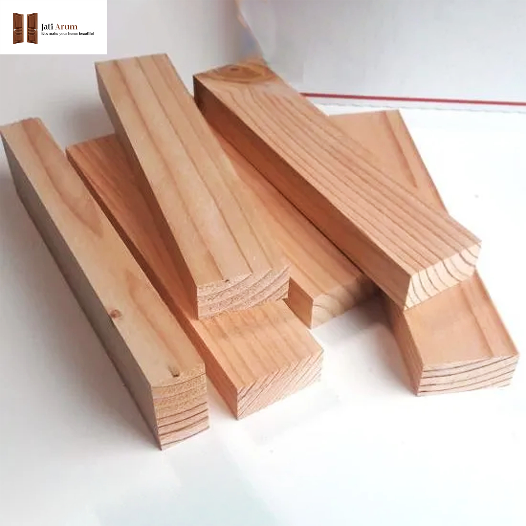 Balok Kayu Meranti Custom