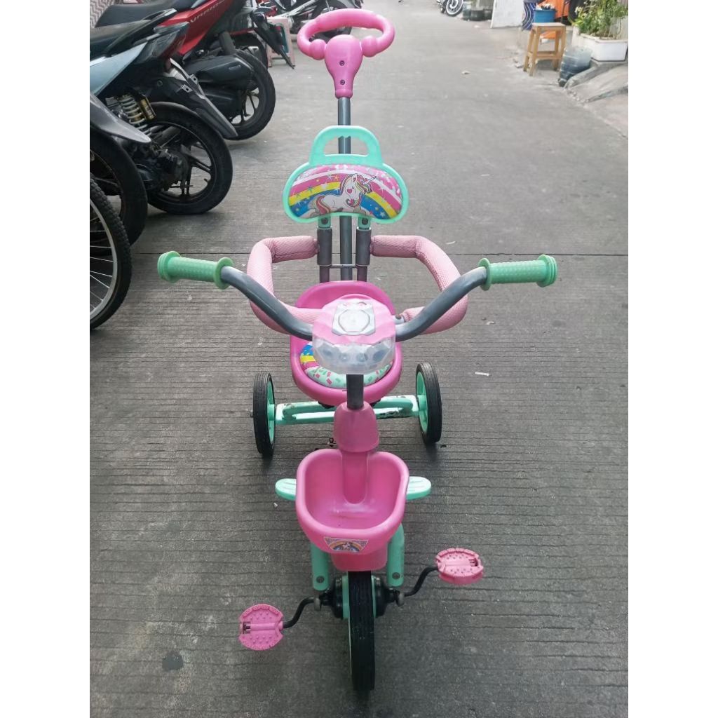 SEPEDA RODA TIGA TREX UNICORN/PINK TOSCA/Preloved