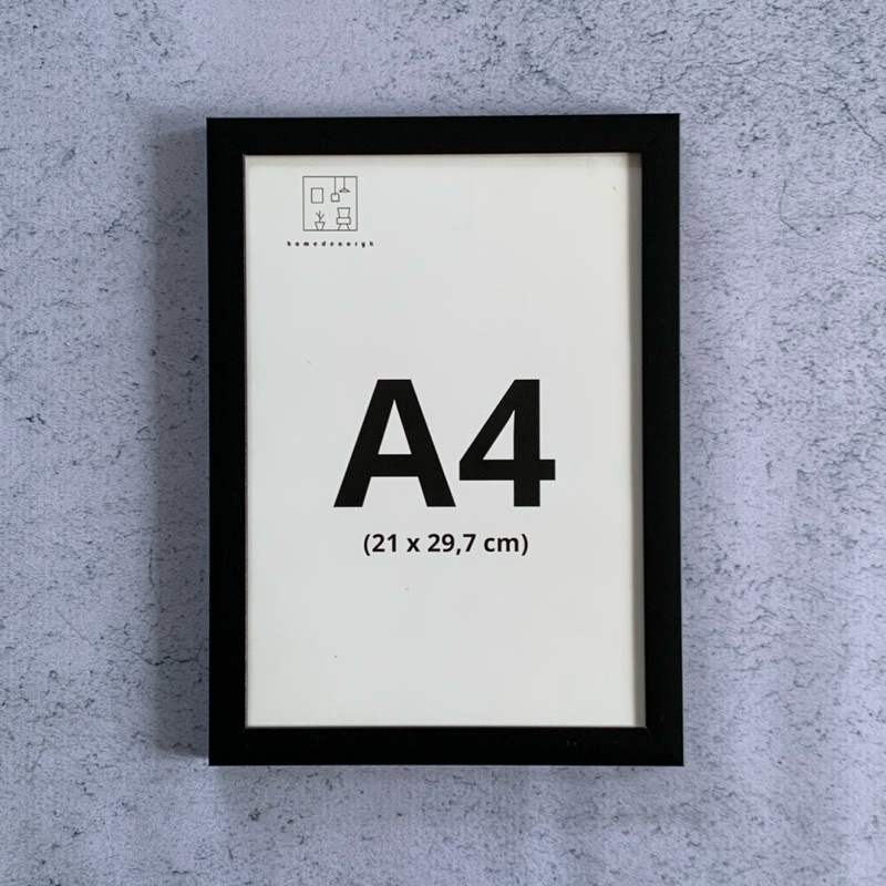 Bingkai Foto A4/A3 Hitam/putih/emas/Figura Ukuran A4/A3/Bingkai tanpa foto