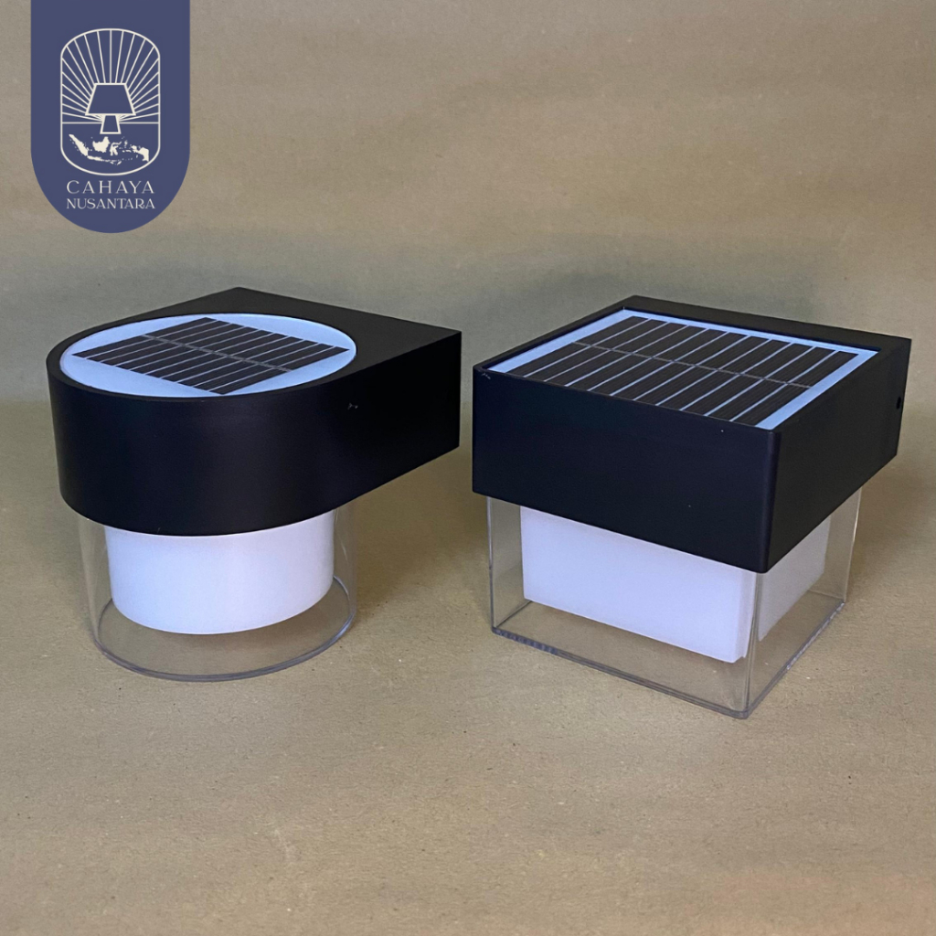Lampu Dinding Tenaga Surya / Solar Panel Wall Lamp / Lampu Dinding Tenaga Matahari / Lampu Taman / L