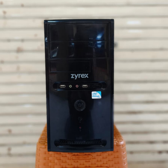 CPU ZYREX Intel Core 2 DUO Ram 2 GB Hardisk 250 GB Windows 7