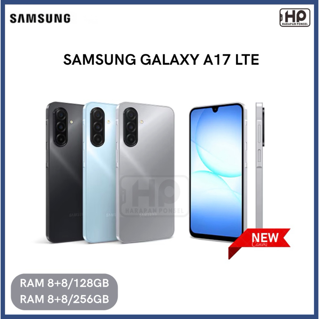 SAMSUNG A17 LTE RAM 8+8/128 RAM 8+8/256
