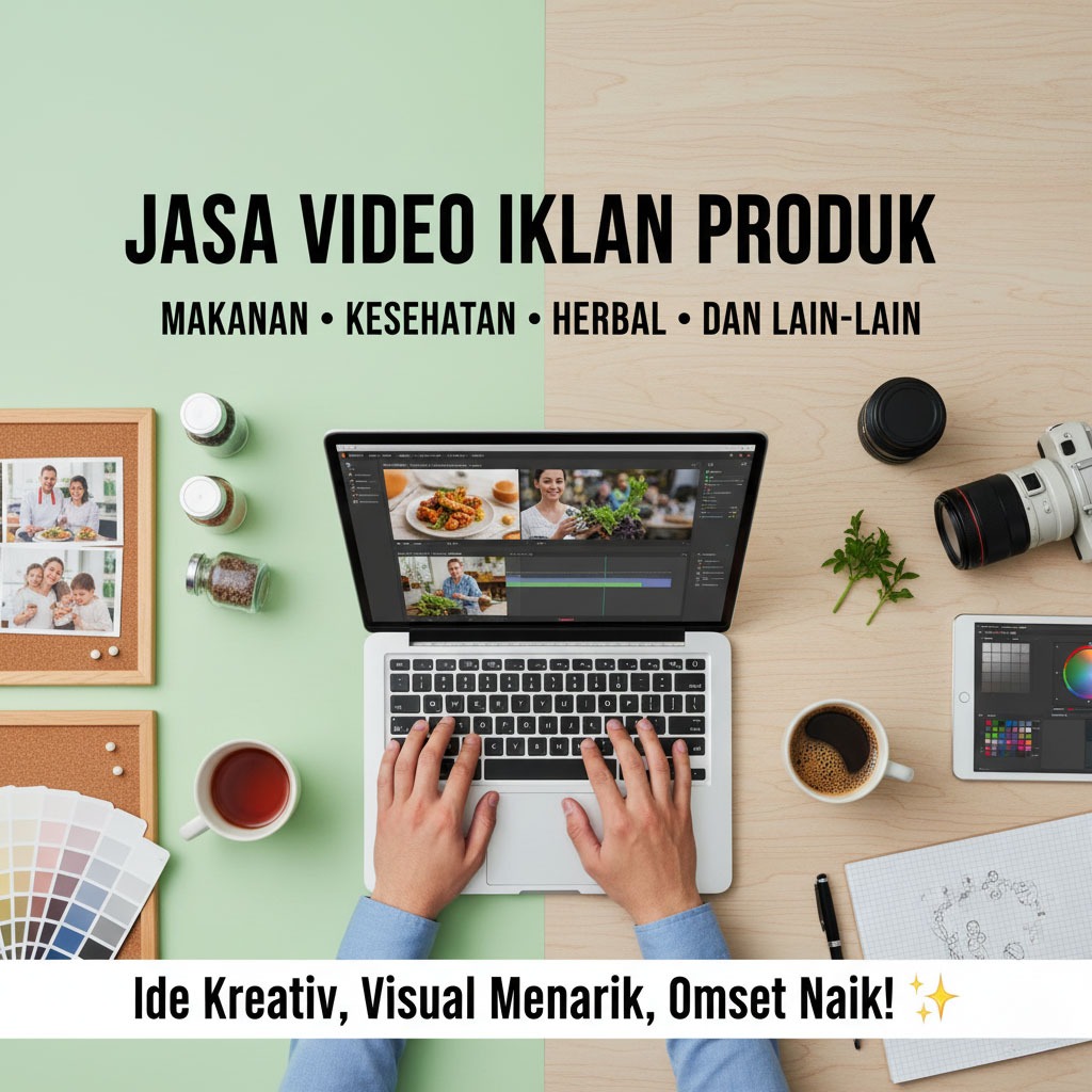 JASA BUAT VIDEO IKLAN DAN EDIT VIDEO