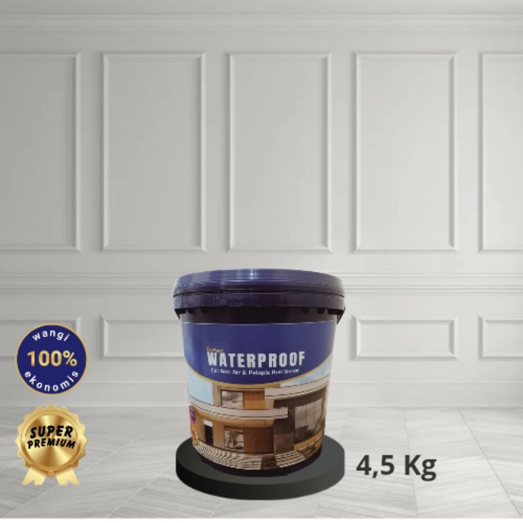 Cat Tembok Waterproof anti air & pelapis anti bocor 4.5kg