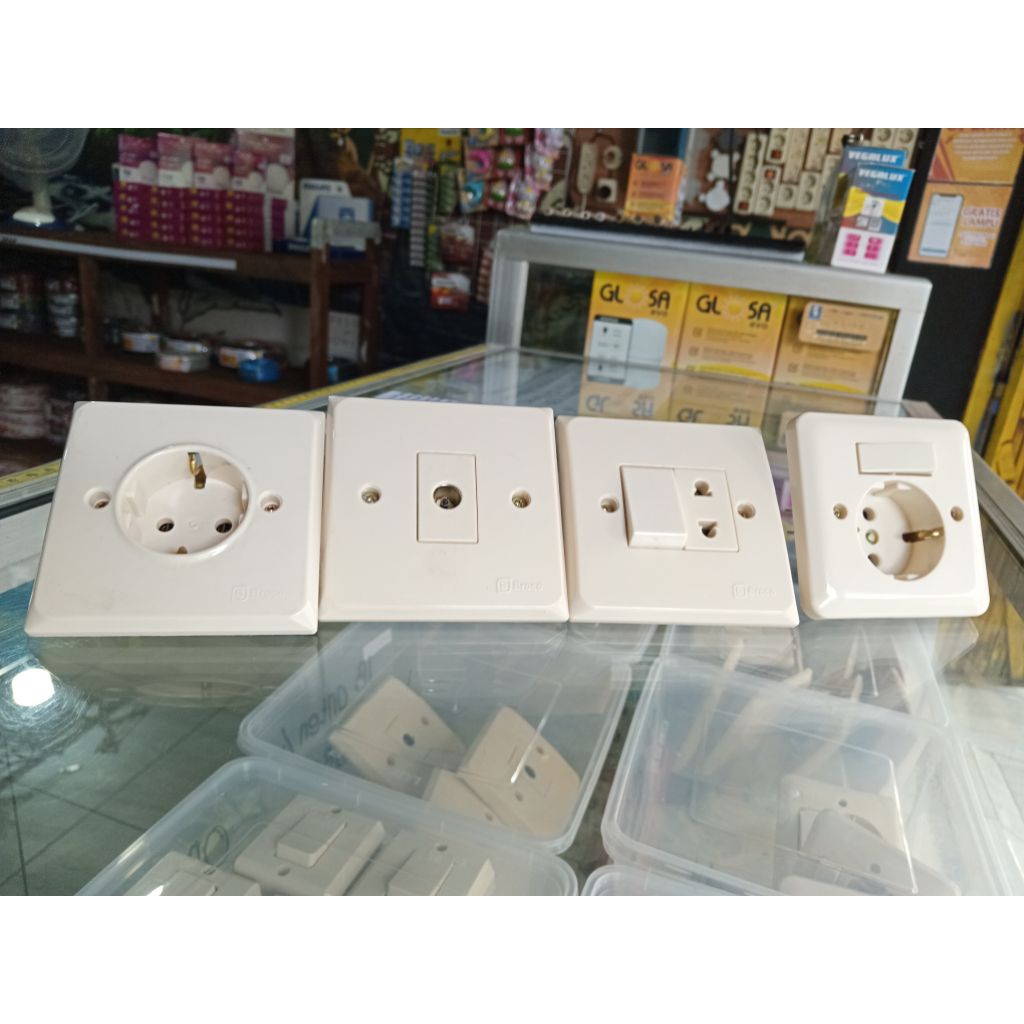 Broco New Gee IB Series / IB Saklar Engkel Broco / IB Saklar Engkel + Stop Broco / IB Saklar Seri Br