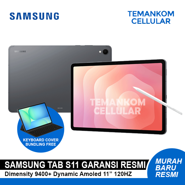 SAMSUNG TAB S11 WIFI ONLY with S Pen Dynamic Amoled Tablet flagship GARANSI RESMI