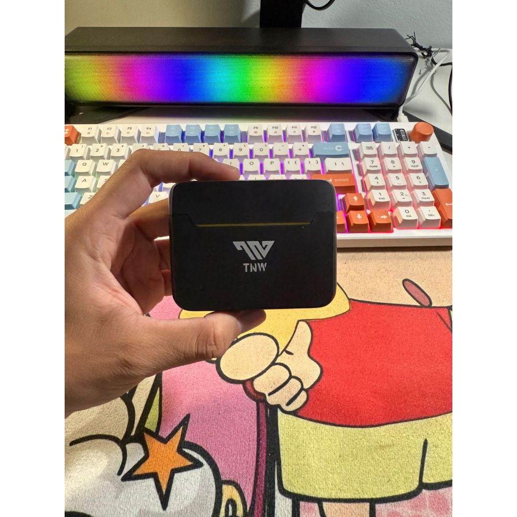 TNW -  Produk A9 Pro Khusus IOS Mic Wireless / Clip on Microphone Content Suara Jernih / Warna Hitam