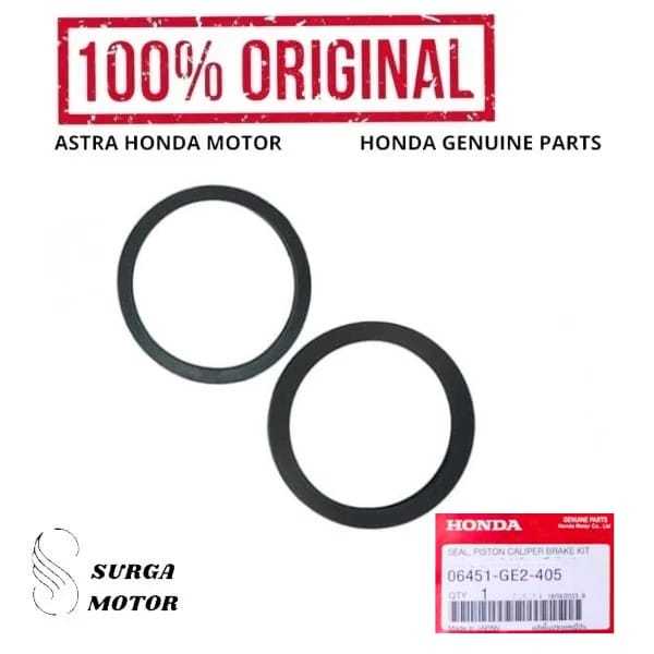 Seal Caliper Kaliper Rem Depan Cakram Brake Kit Motor Honda CBR 150 CBU KPP ADV 150 160 ,Karisma Meg