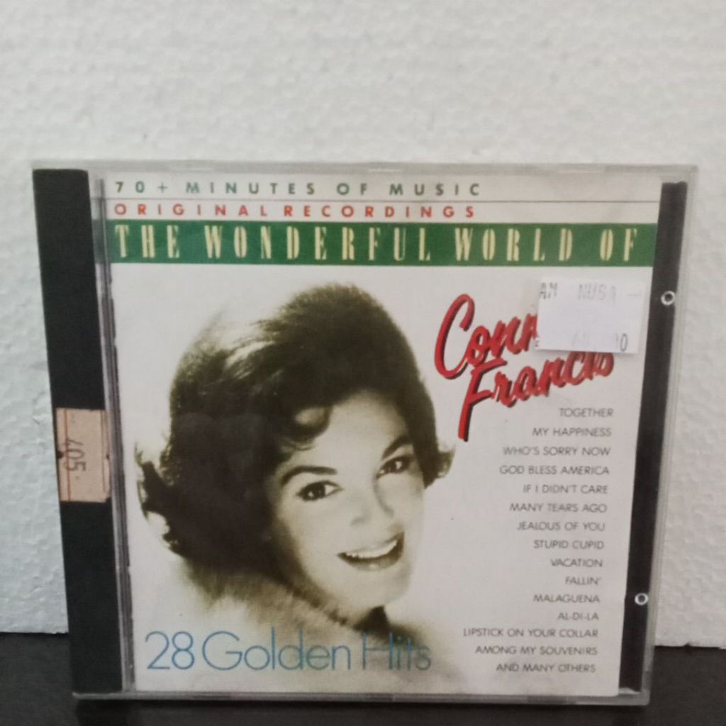 CD Compact Disc The Wonderful World Of Connie Francis - 28 Golden Hits