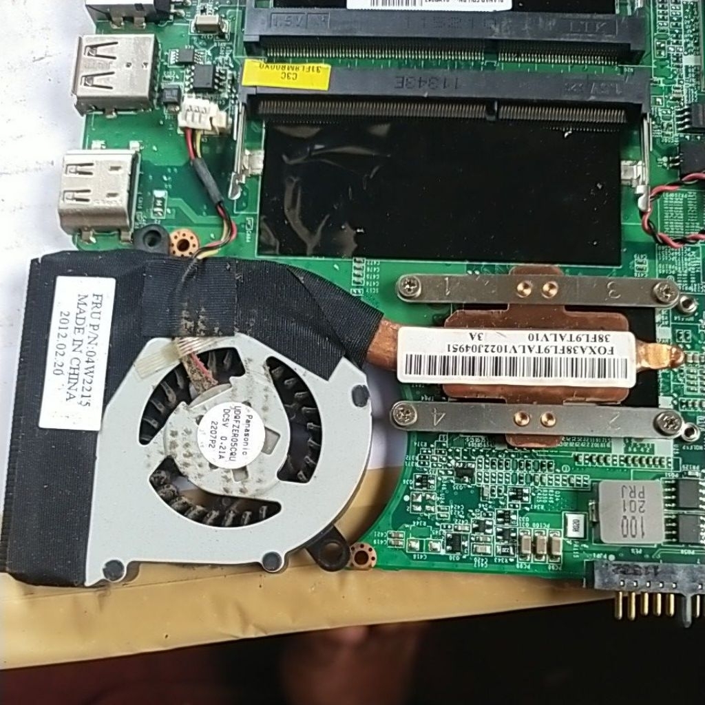 fan pan heatsink cooler Lenovo Thinkpad E120 e135 Original