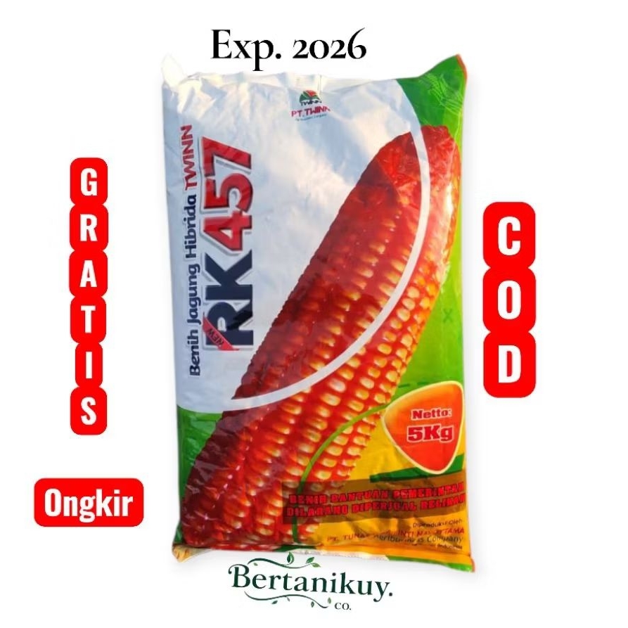 Benih Jagung RK 457 Kemasan 5 kg