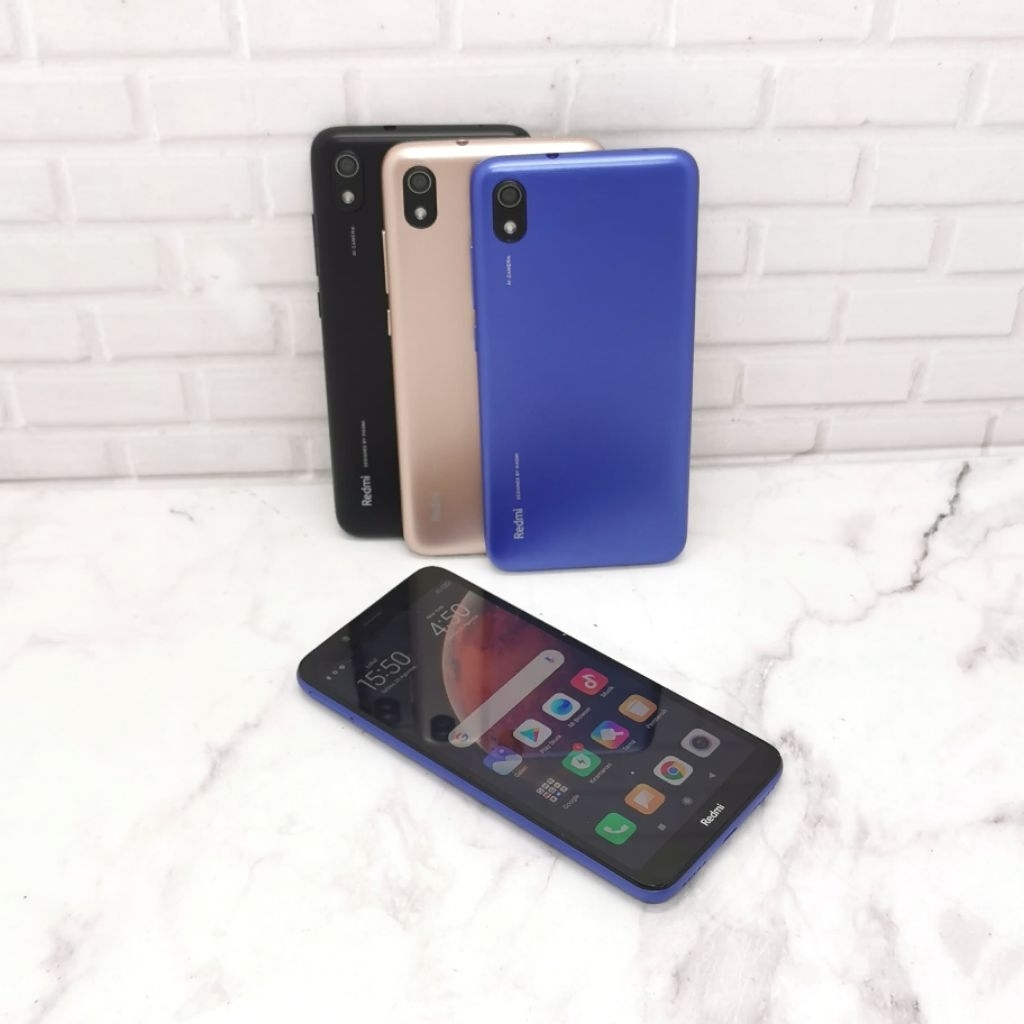 Redmi 7A HP Bekas Original - RAM 3/32GB Murah - Mulus Siap pakai