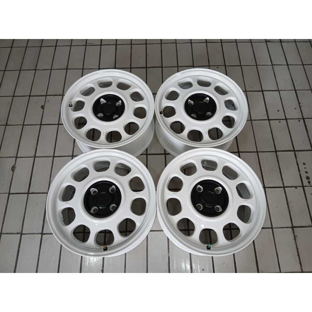 Velg Mobil Second KLG HSR R17 Bisa Untuk Avanza Xenia Livina Evalia Vios Yaris (dop Pcd 4x114,3)