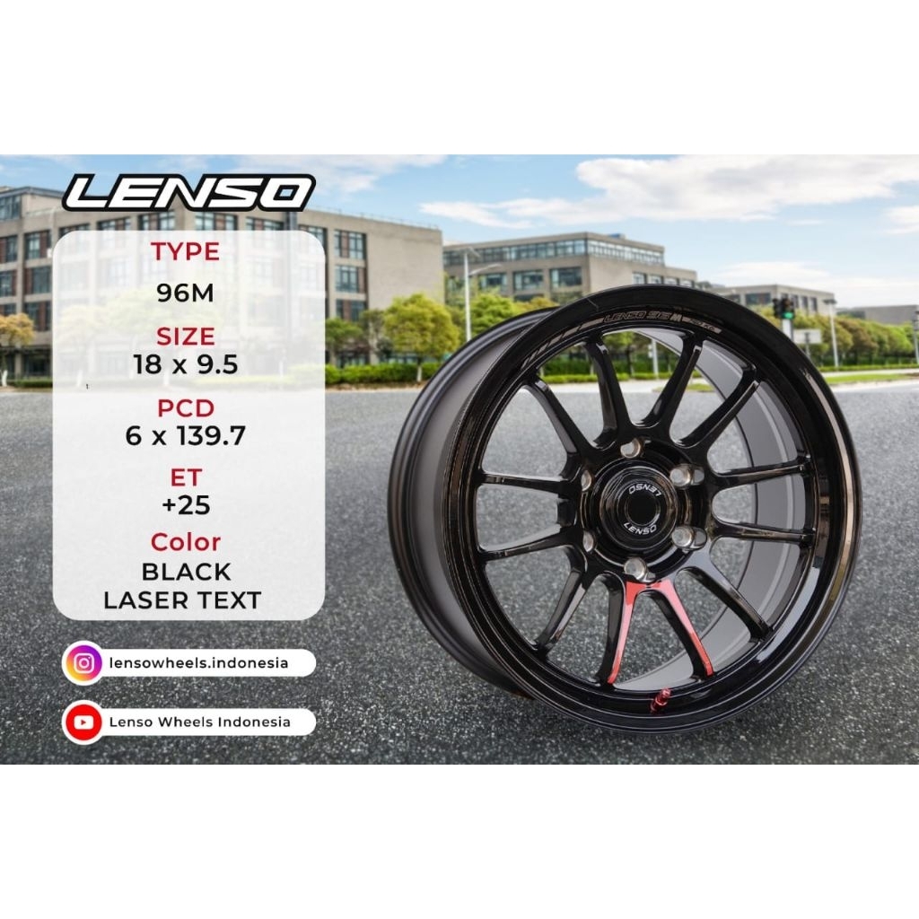 Velg Lenso 96M R18