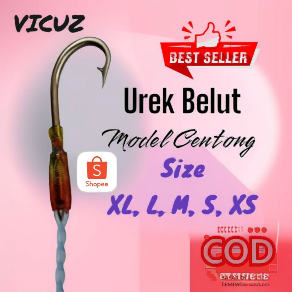 kail pancing belut terlaris pancing belut sawah murah siap pakai kail baja tajam tali kuat anti monc