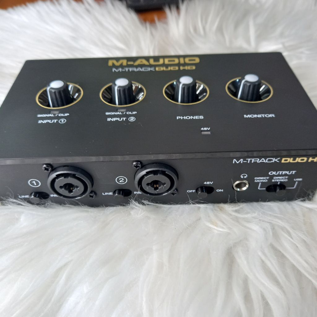 M-Audio m-track duo HD audio interface