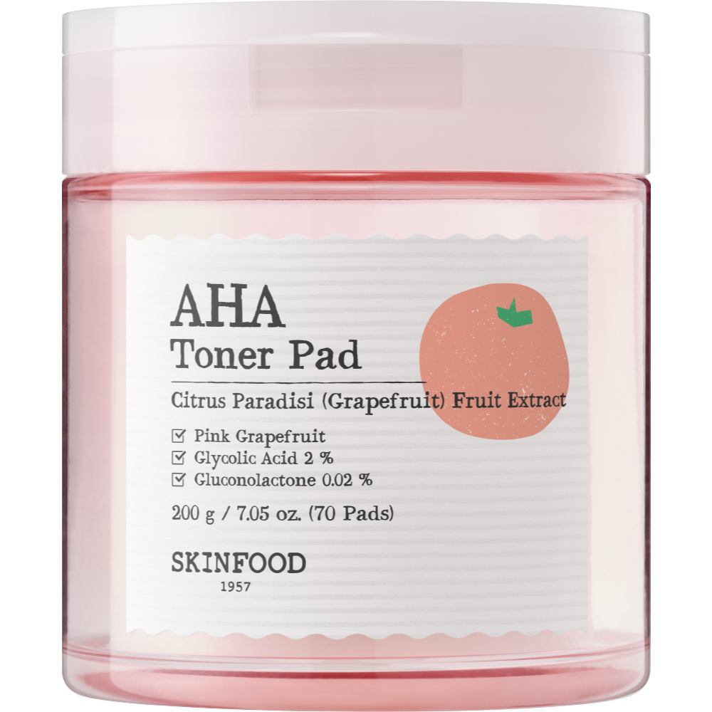 Skinfood AHA Toner Pad 70 pcs