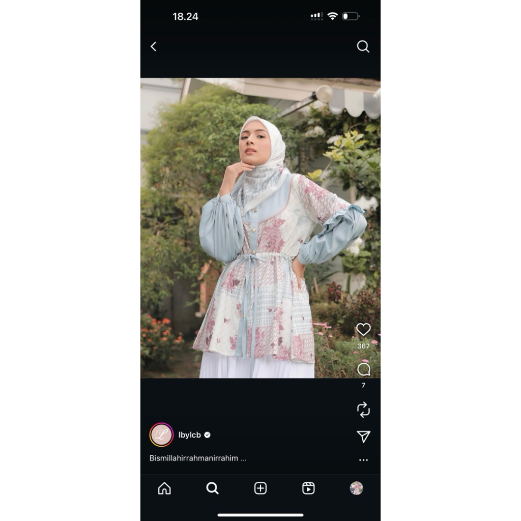 Lbylcb blouse Preloved