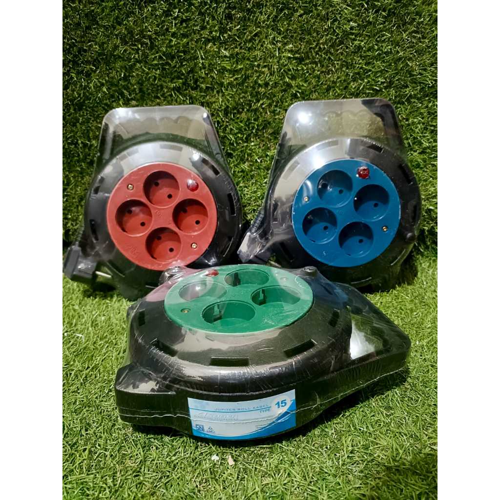 (LAMPU) Roll Kabel Box Kabel ASABER  bodi jumbo arde 15 M + lampu