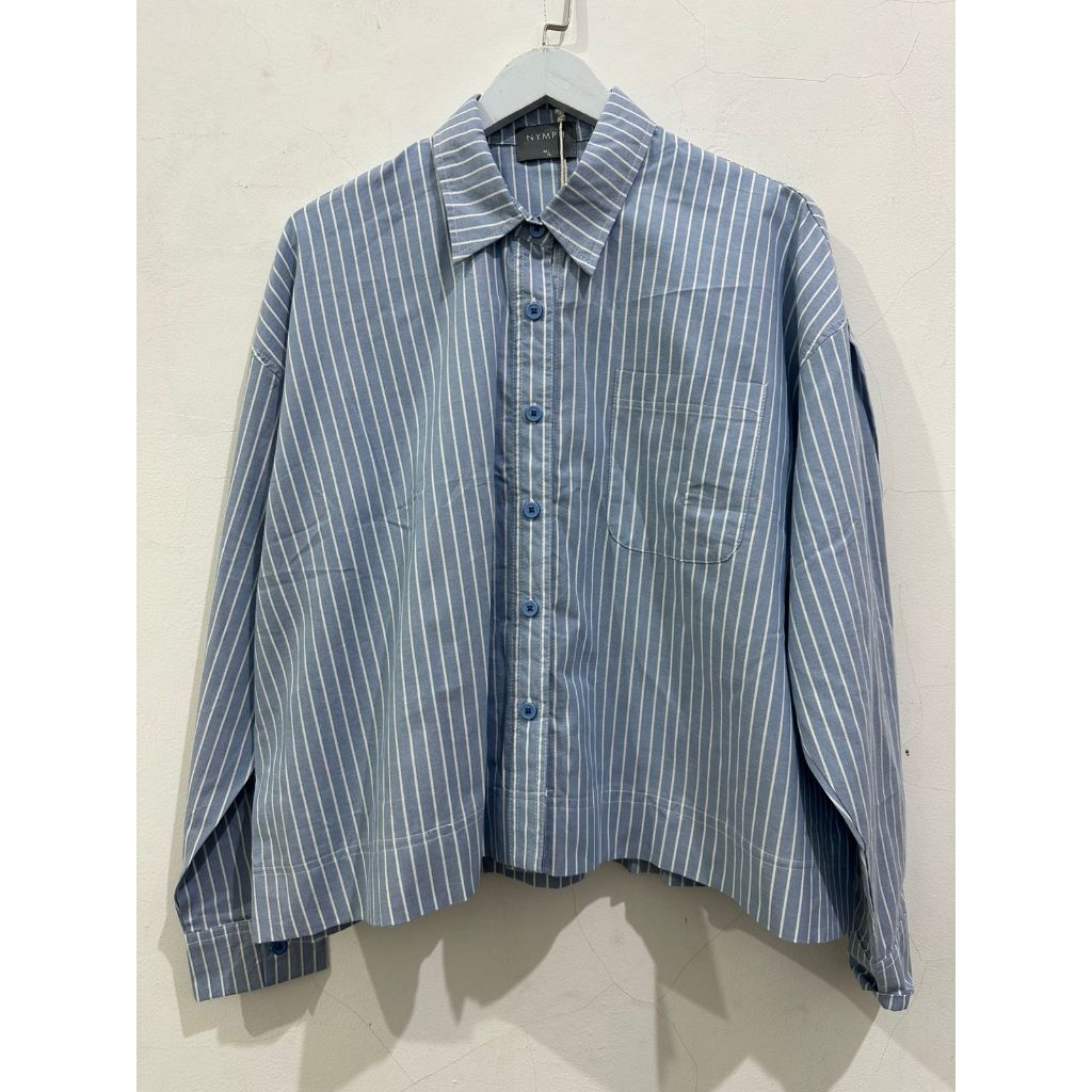 Nymph Crop Kyomi Kemeja Wanita