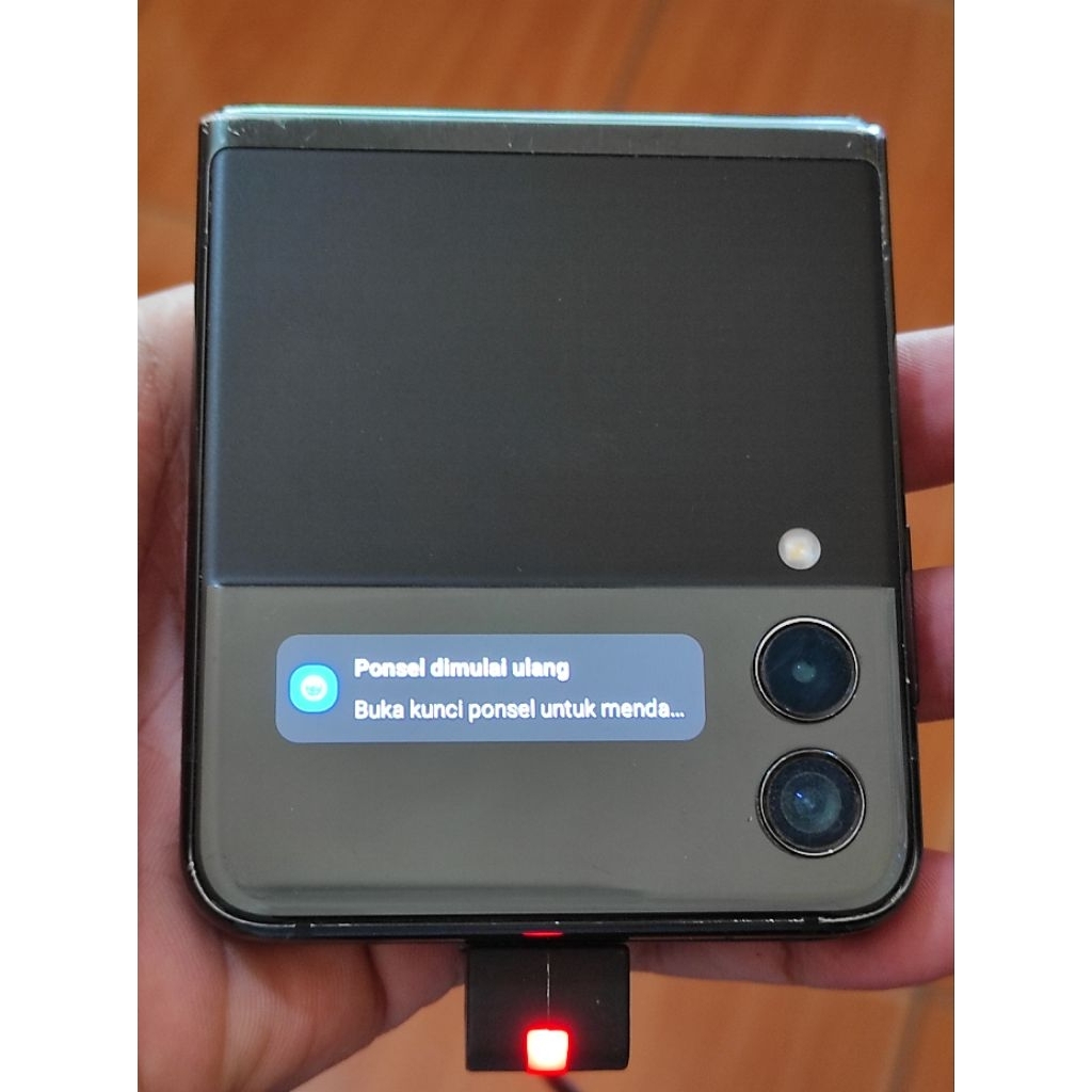 LCD DEPAN SAMSUNG Z FLIP 3 ORIGINAL COPOTAN NORMAL