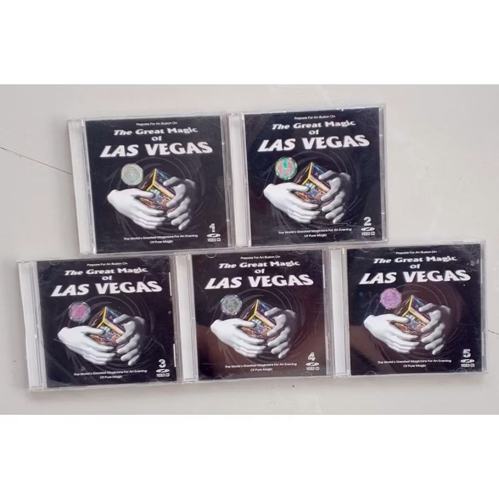 VCD The Great Magic Of Las Vegas 1-5