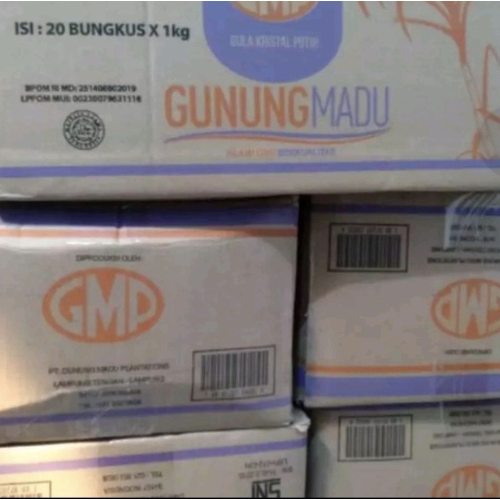 gula gmp 1dus isi 20pcs