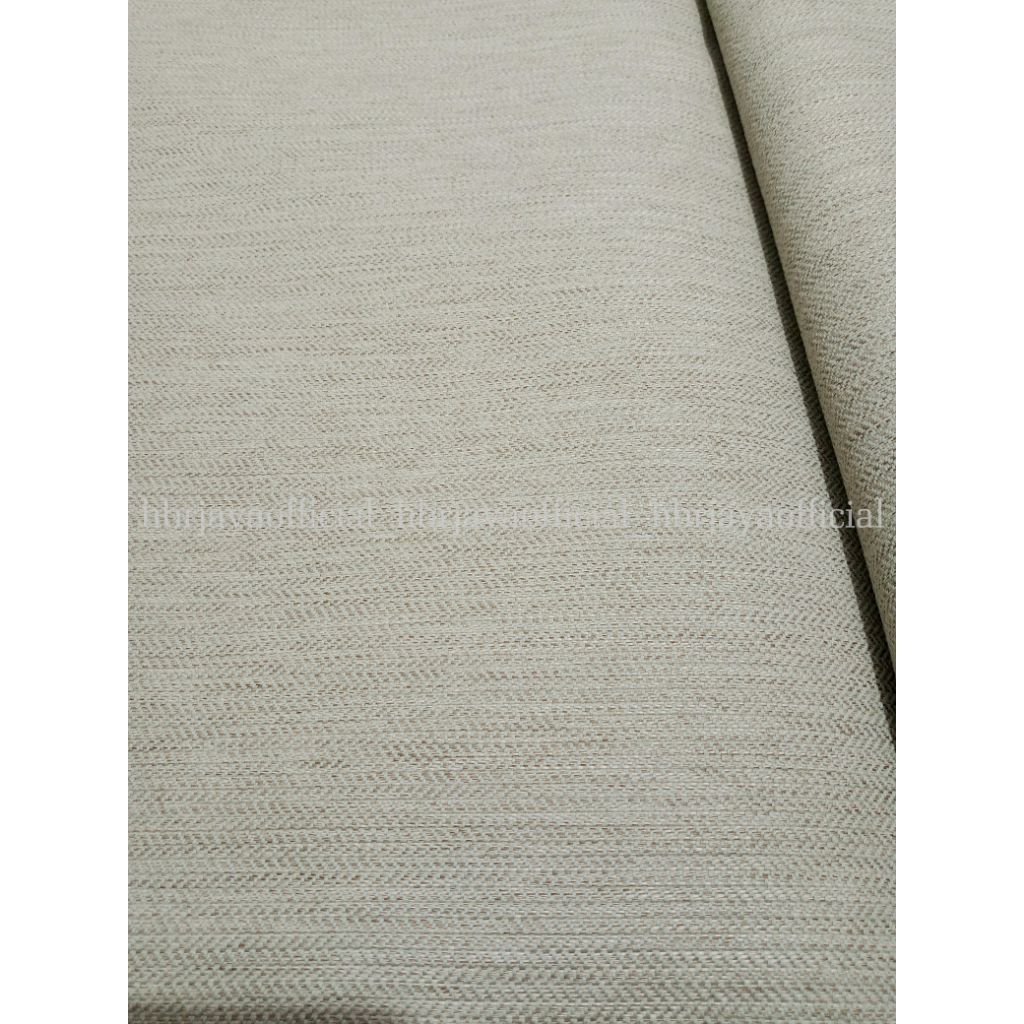 Bahan Kain Jok Mobil Ori Fabric Kode Cream Motif Anchi