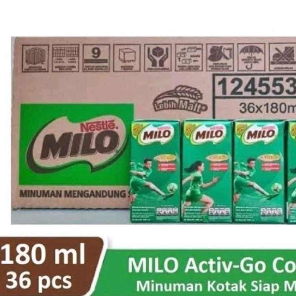 MILO UHT DUS 36 X 180 ML