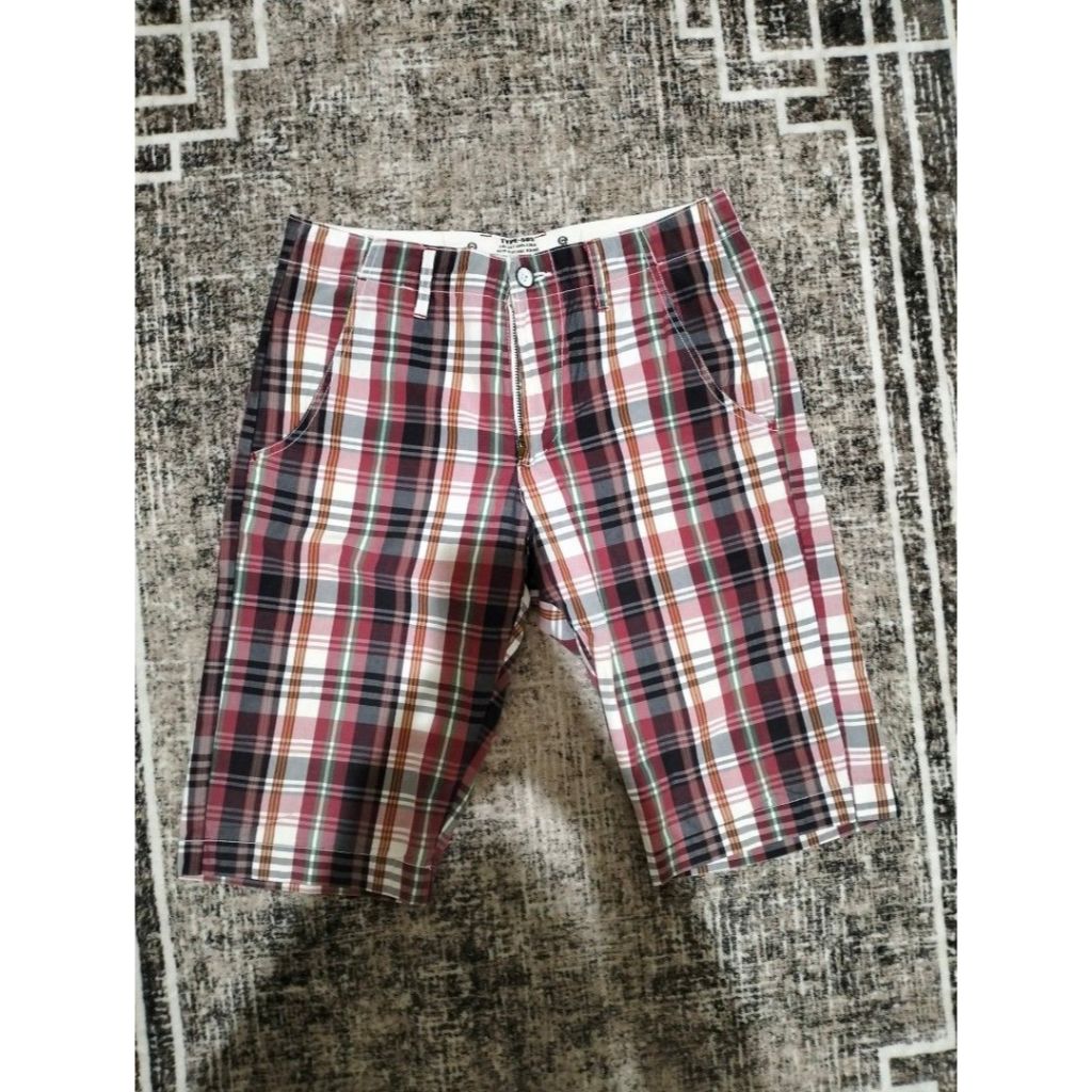 Edwin Plaid Vintage Shorts