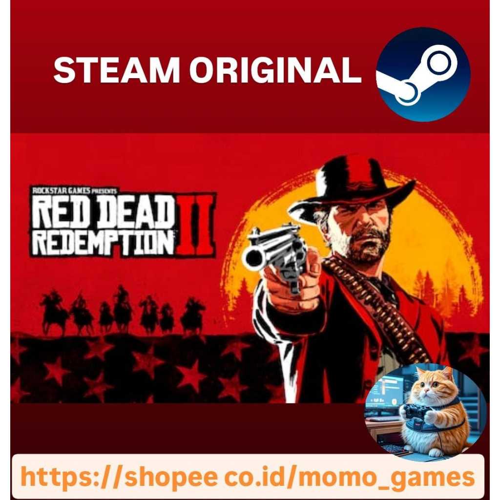 Red Dead Redemption 2 game PC/Laptop - Original Steam