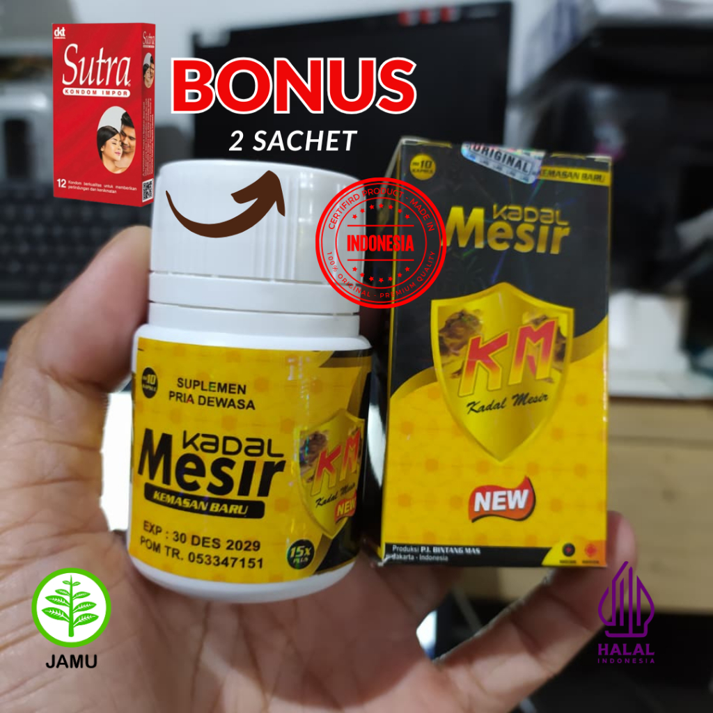 Kadal Mesir isi 10 butir Original
