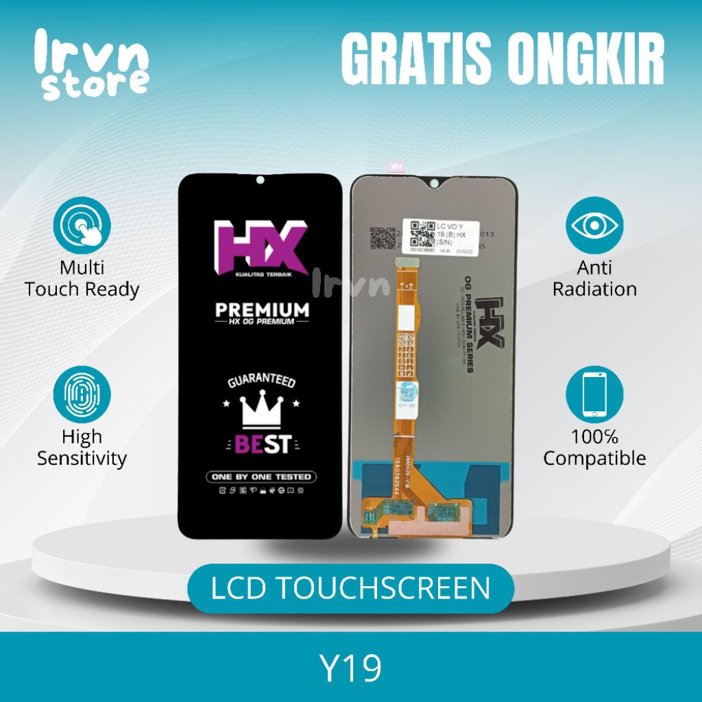 LCD VIVO Y19 ORI LF FULLSET TOUCHSCREEN