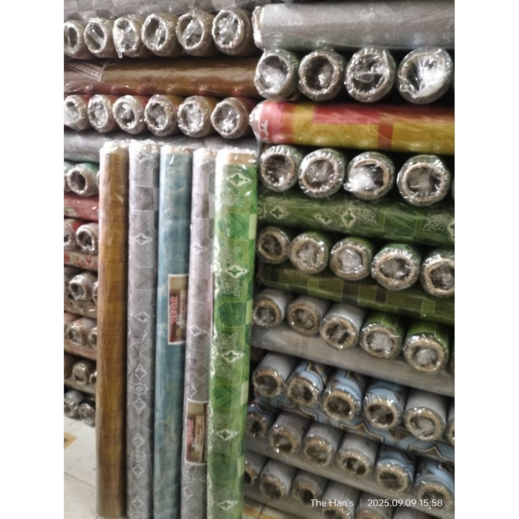 Karpet vega / tikar lantai meteran Ukuran 120cm x 15 meter Harga promo KARPET LANTAI METERAN