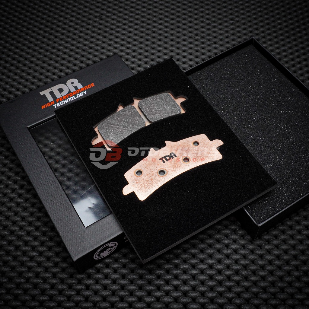Kampas Rem TDR Sintered Brake Pad 4P Radial SB40-100 Untuk BREMBO GP4RS M50 RPD ZENITH DAZZLE