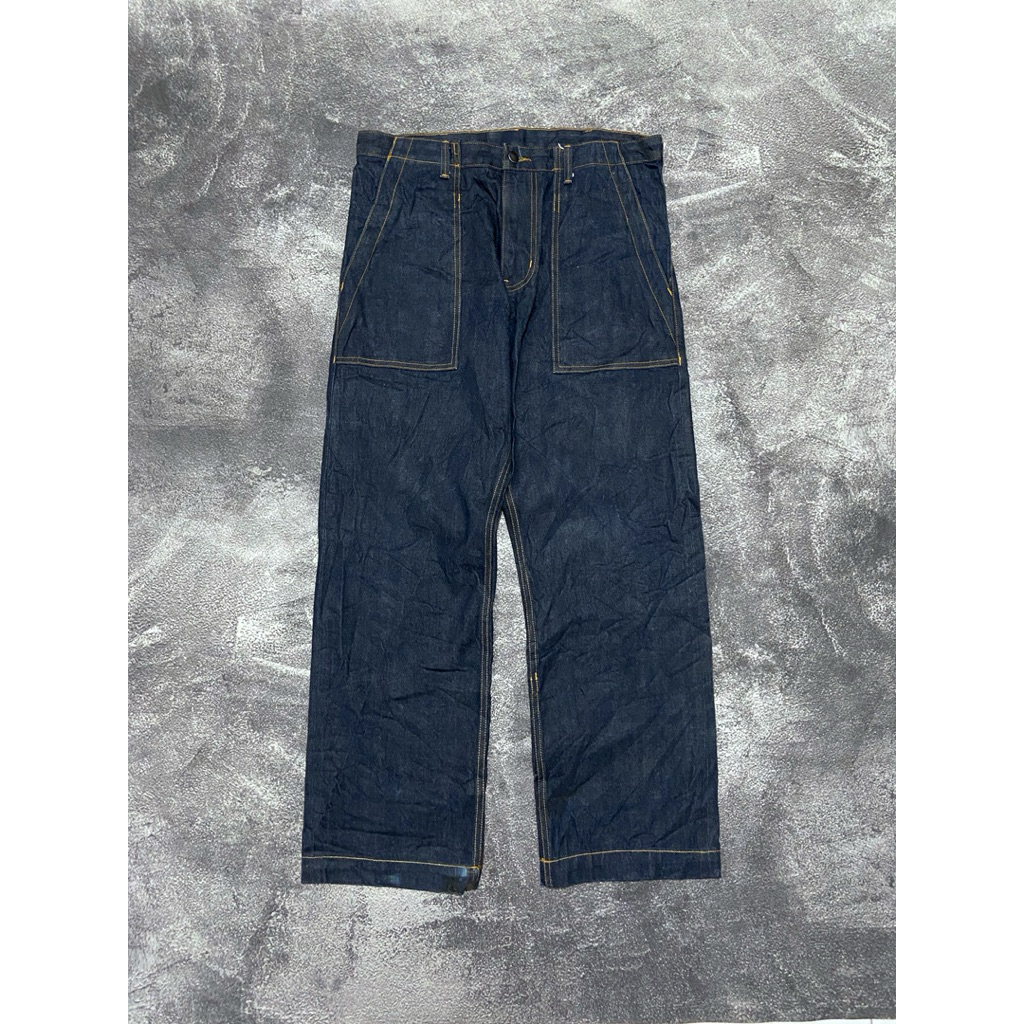 XTONZ Military Fatigue Selvedge Denim Pants