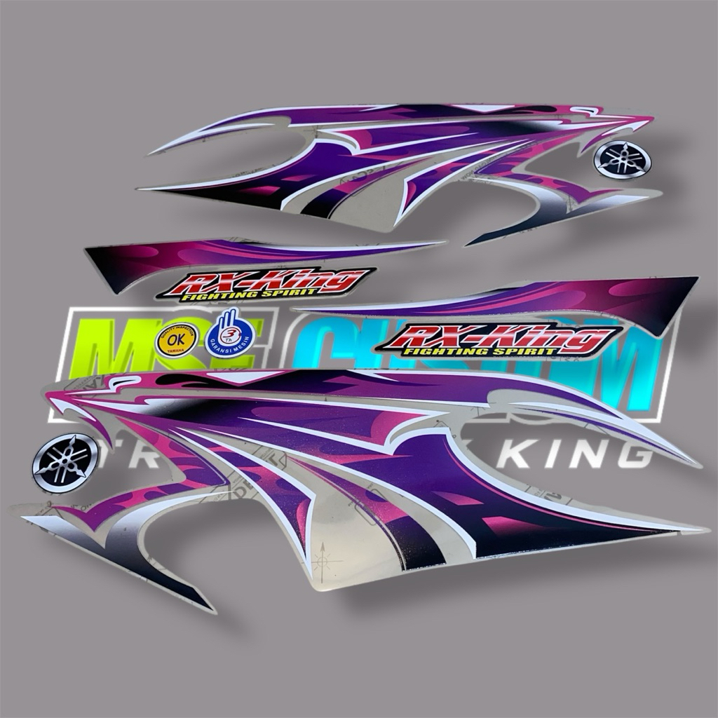 Striping Rx King Transparan || Striping Rx King 2006